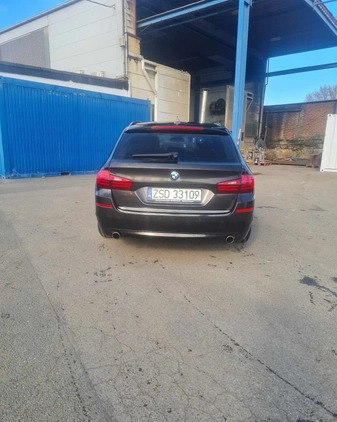 BMW Seria 5 cena 86500 przebieg: 214437, rok produkcji 2013 z Starachowice małe 326